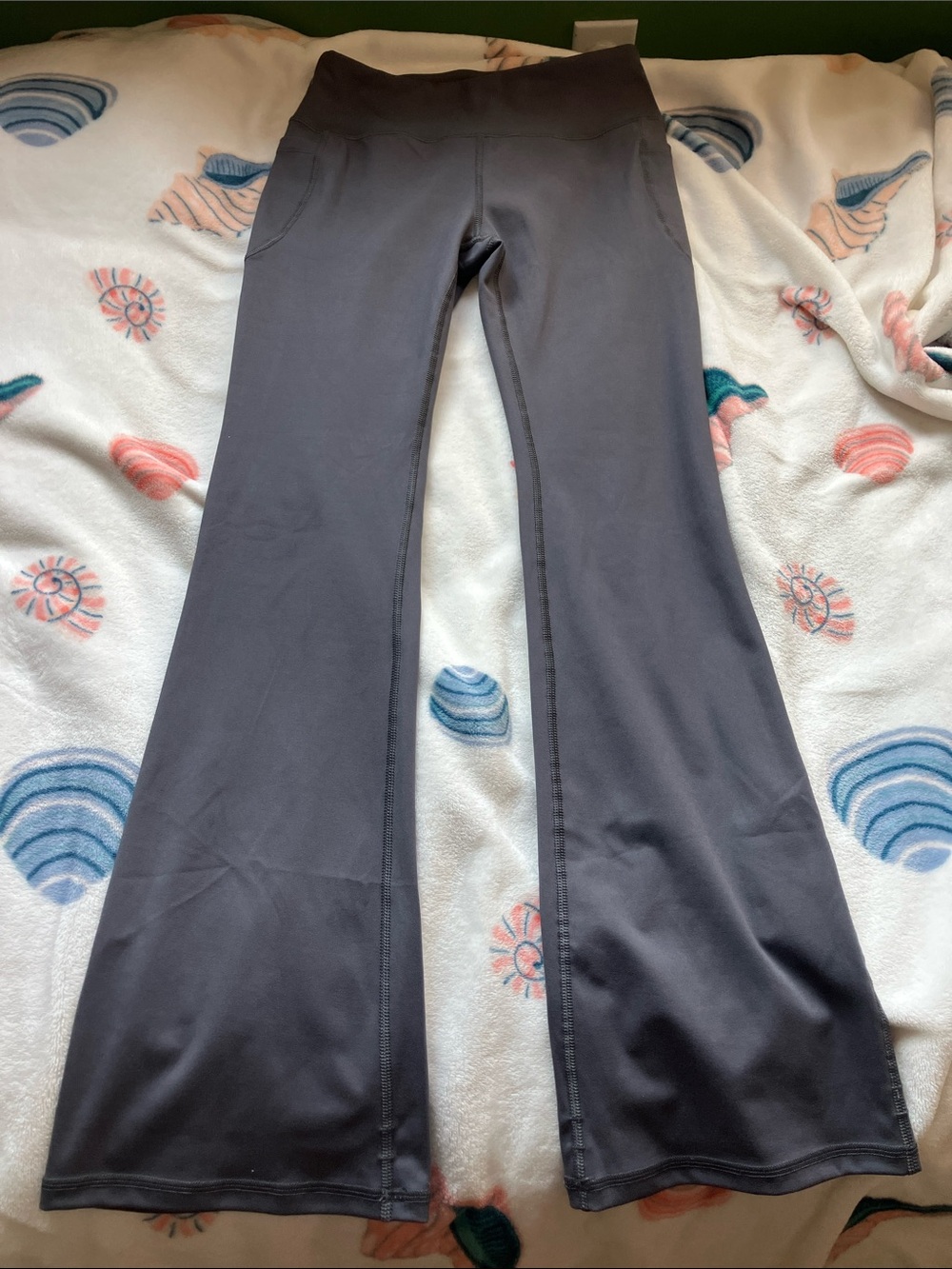 Amazon Kids Gray Flare Yoga Leggings
